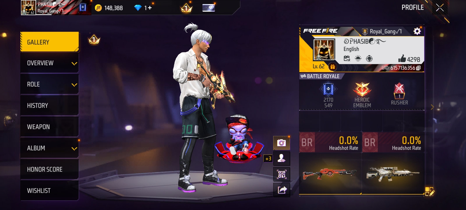 Free Fire id