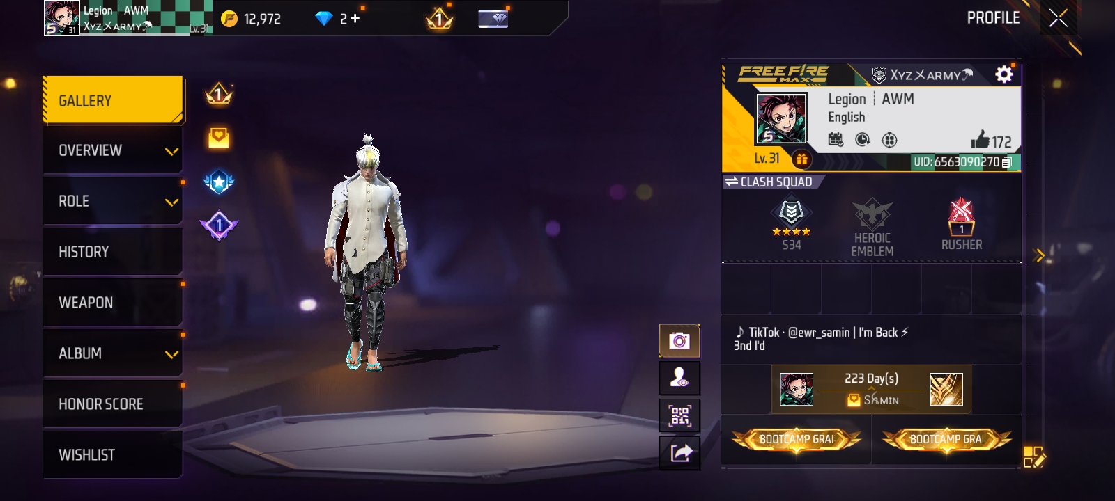 Free Fire Old Normal I'd Sell